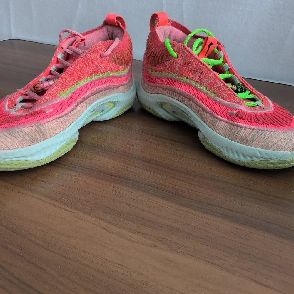 Nike Cosmic Unity 3 Shoes Women's 8 Hot Punch Basketball Aja Wilson FQ9395-600‎